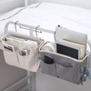 Qanye 2 Pieces Bed Organiser for Hanging, Hanging Bag Organiser,
