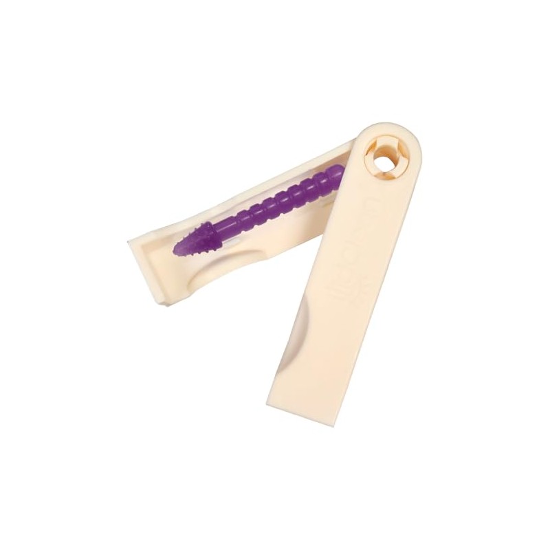 iLidClean II - Silicone Eyelid Cleaning Tool, Sturdy Handle, 1/pkg