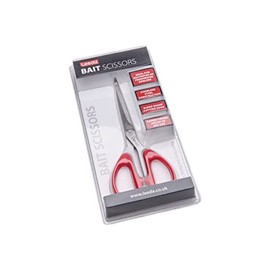 Leeda Large Bait Scissors Red,