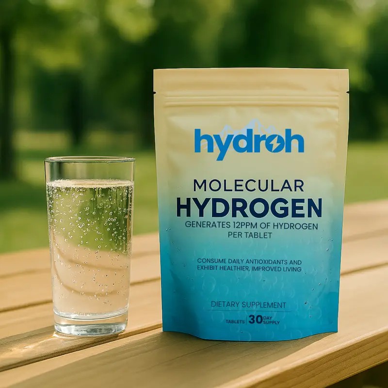 Molecular Hydrogen Tablets for Antioxidant Support & Deep Hydration |