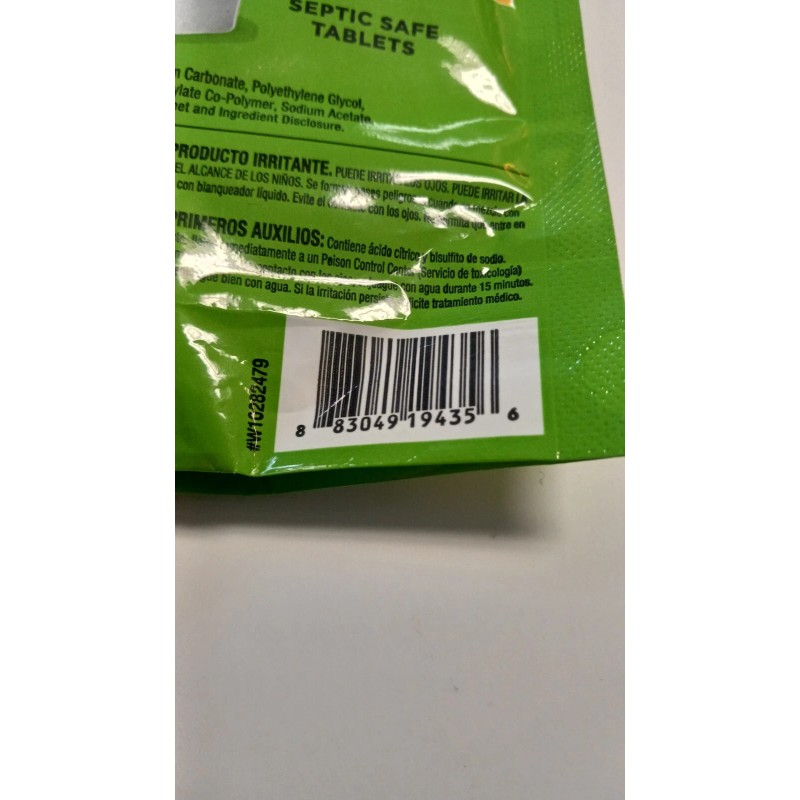Affresh Dishwasher Cleaner 6 Tablets Powers Away Limescale & Mineral