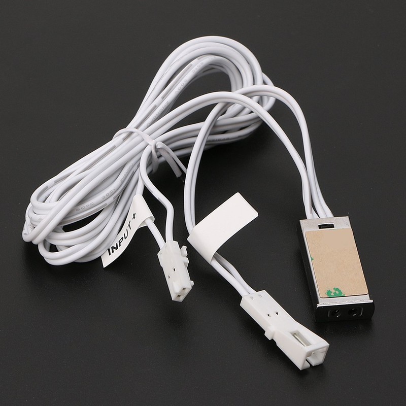 Shenxay 12V/24V Infrared Sensor Switch, Wardrobe Cabinet Door Light Control,