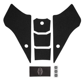 Lorababer Motorcycle Anti-Slip Waterproof Fuel Oil Tank Traction Pads Gas Tank Decal Sticker Knee Grip Compatible with B-enelli leoncino 500 2017 2018 2019 2020 2021 2022