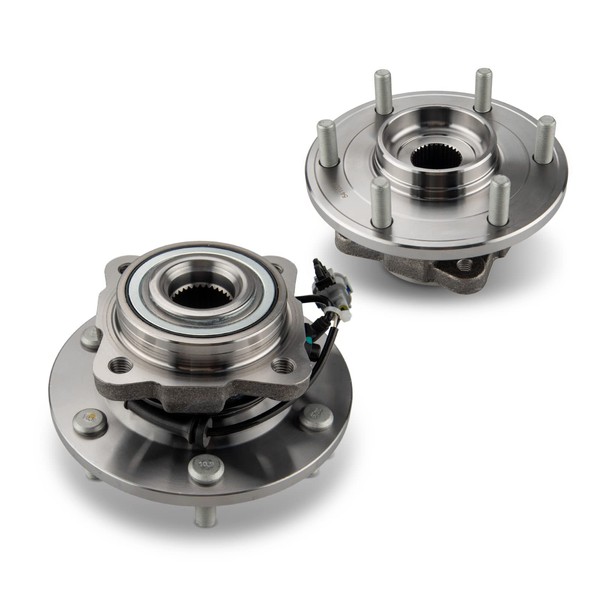 PHILTOP 541004 x2 Rear Wheel Bearing Hub Assembly Compatible with