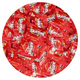 Skittles Fun Size Candy, 1 Pound Bag (Approx. 28 Pieces), Individual Fun Size Candy Packs