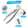 DawnProMed Dental Extracting Forceps #22S For Roots & Incisors Dental