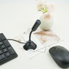 LANDIBO USB Microphone，Adjustable gooseneck Mini for Laptop/Desktop Computers Microphone for