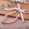 Dog Accessories for Girls Pearl Collar Necklace for Dogs Cats
