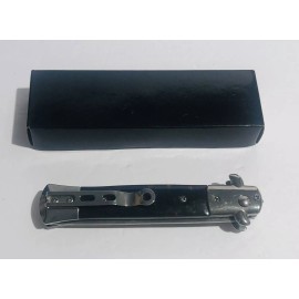 Unbranded Automatic Push Button Folding Comb Switchblade Knife Looking Brush Comb BP-40173