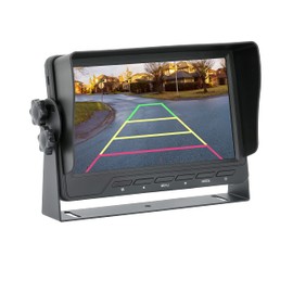 VSG 24 13113 – 7 Inch Heavy Duty Transporter Reversing Monitor, Monitor with Accessories, E-Approval, TFT Display, Camera, 2 Video IN