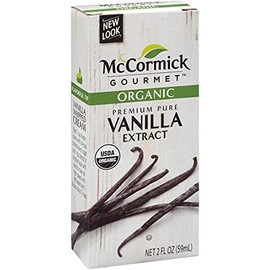 McCormick Gourmet Organic Premium Pure Vanilla Extract, 2 fl oz
