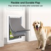 XEENRXU 3-Flap Large Dog Door Replacement Flaps with Screws and