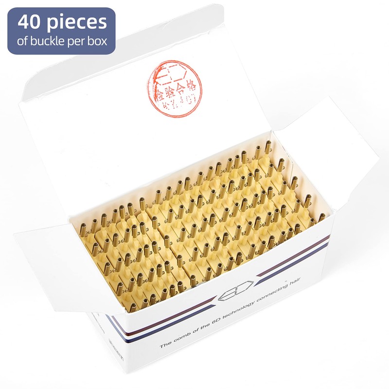 C-shaped Buckle for 2nd Generation 6D Hair Extensions Machine, Human
