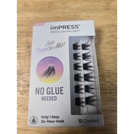 Kiss ImPress Press On Falsies, Elegant Volume Eyelashes
