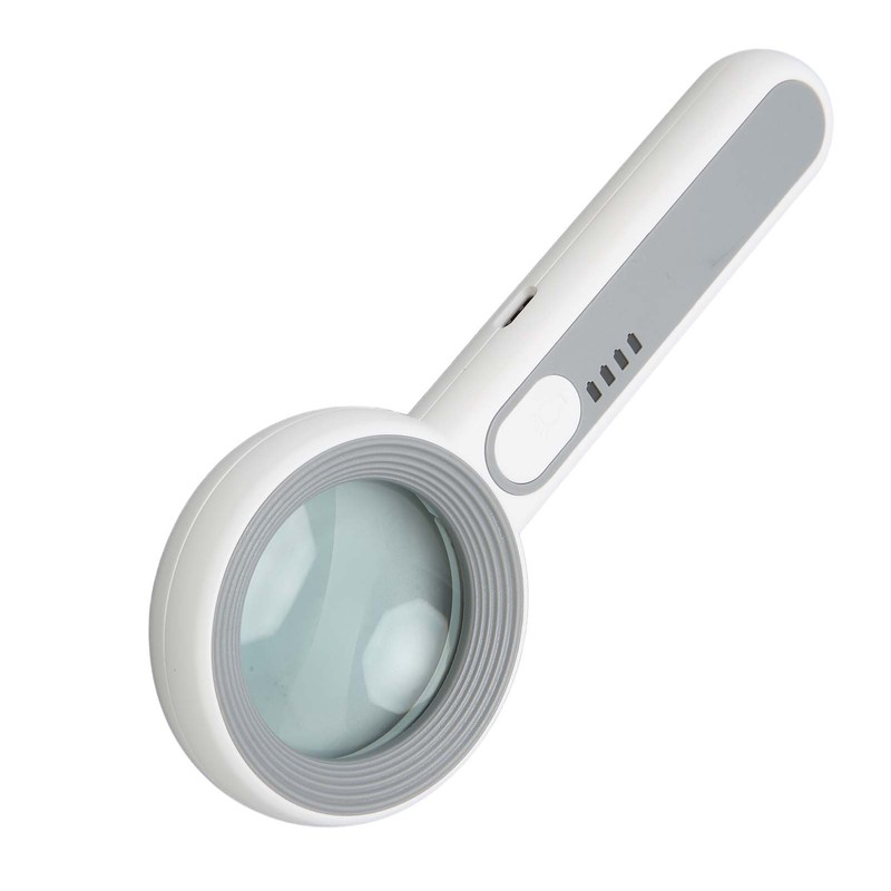 Magnifying Glass with Light 12 LED 5X Handheld 3 Brightness