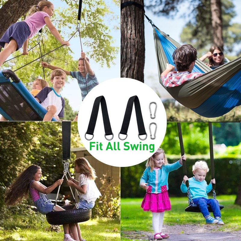 Swing Attachment, Hammock Attachment, 2 Pieces Swing Hanging Kit 2