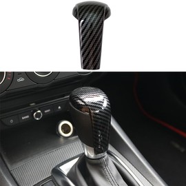 AOKIO Interior Center Console Gear Shift Knob Cover Gear Panel Cap Trim for Mazda CX5 Accessories 2017-2025 Mazda 3 Accessories 2014-2019 (Not for 2020+ Model and CX-30)