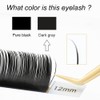 NAGARAKU Flat Lash Eyelash Extensions with 2 Bristles for Eye