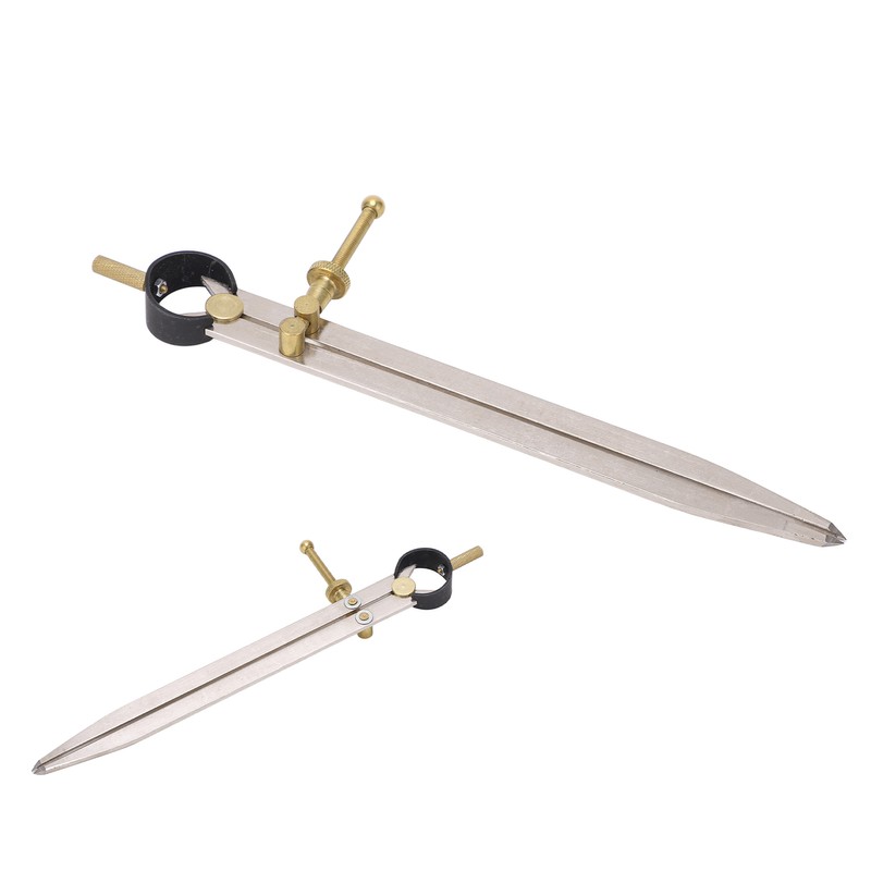 Wing Divider High Accuracy Rust Resistant Gold Adjustable Lockable Leather