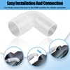 2 Pack CPAP Elbow Connector,CPAP Hose Adaptor Compatible for ResMed