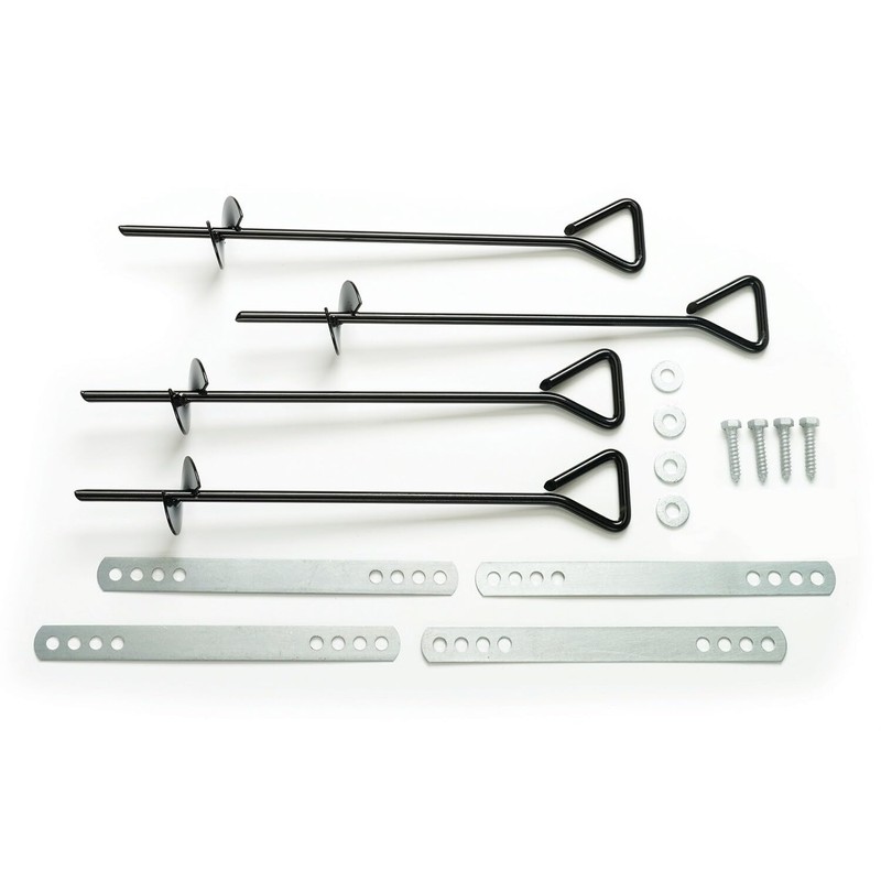 Swing-N-Slide WS 4521 Anchor-It Metal Ground Anchors for Swing Set-