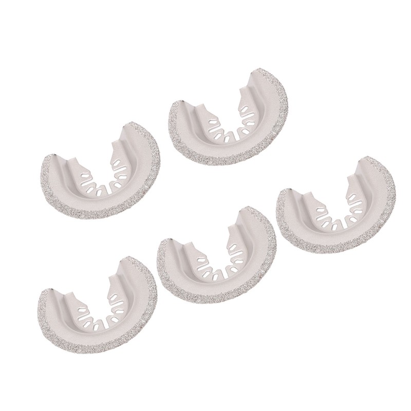 5Pcs Oscillating Saw Blades Universal Diamond Carbide for Tile Grout