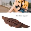 Wooden Guitar Bridge Swallow Shape Rosewood Delicate Acoustic Guitar Bridge