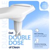 CLEAR REAR Bidet Attachment for Toilet - Non-Electric, Self-Cleaning -