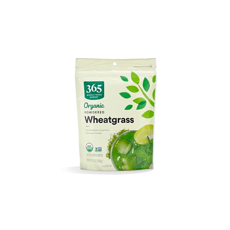 365 by Whole Foods Market, Organic Wheatgrass Powder, 7.3 Ounce