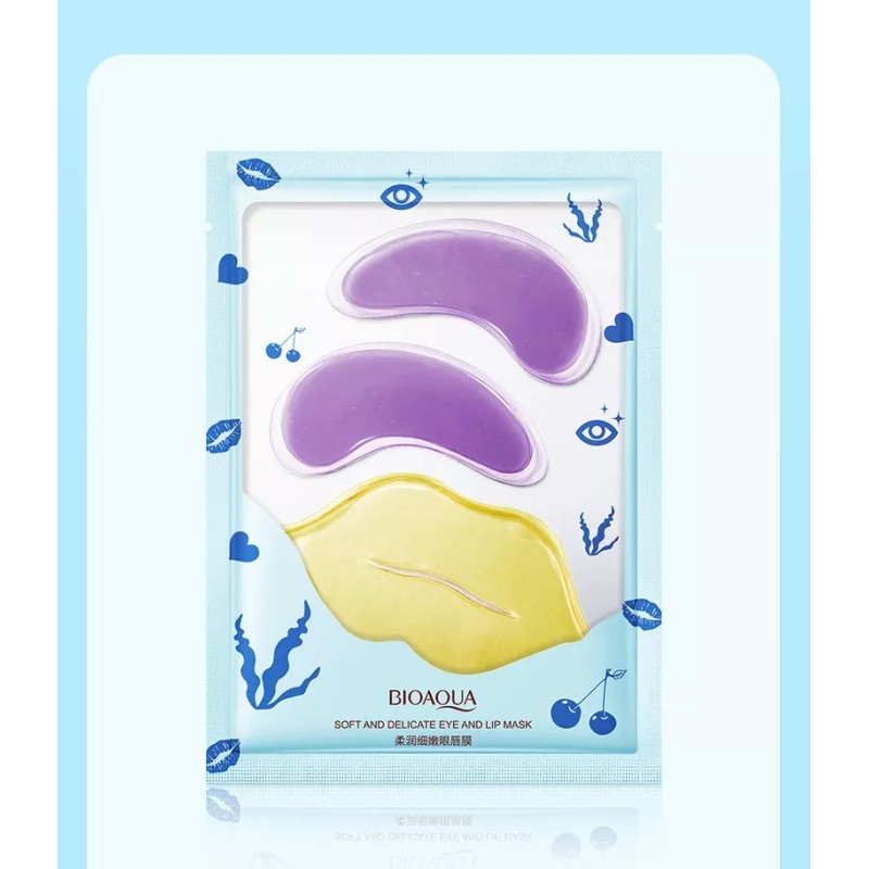 JN Set De Parches Hidratantes Para Ojos Y Labios 10