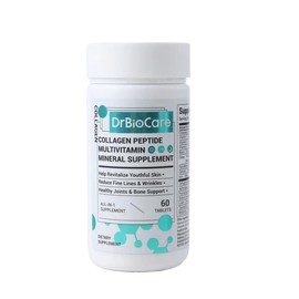 DrBioCare Complete Healthcare Edible Supplement – Collagen, Vitamin D3, Vitamin C, E, Probiotics, B Vitamins and Multivitamins for Enhanced Wellness - Color: 1 bottle