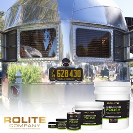 Rolite Aluminum Polish (1lb) for All Aluminum & Bare Metal Surfaces - Canoes, Jon Boats, Pontoons, RVs, Diamond Plate, Aluminum Non-Coated Wheels