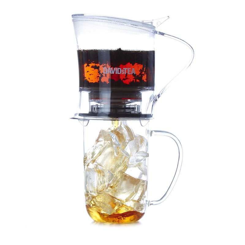 DAVIDsTEA Tea Steeper for Loose Tea with Lid, Compact Bottom