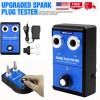 100-240V Dual Hole Automotive Spark Plug Tester Diagnostic Ignition Test