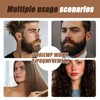 5Pcs Beard Brush for Men, Slick Back Hair Brush Beard