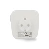 Unitec 44023 Daily Timer Indoor Square Analogue WS, White