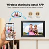 Anna Bella Digital Picture Frame 10.1 Inch with 1280x800 FHD