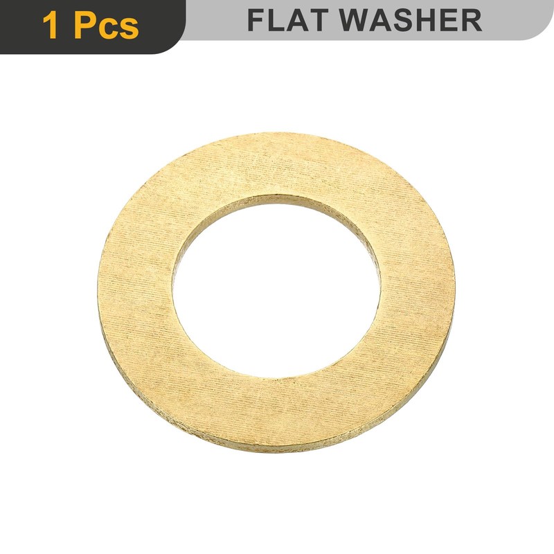 sourcing map M33 Flat Washer, Brass Ring Flat Washers 59mm
