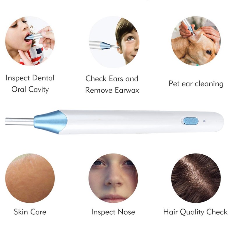 6LEDs High Definition Wireless Ear Otoscope Wi Fi Ear Endoscope