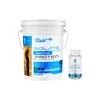 Proteína Whey Isolate Blu-e 5kg + Glúteo Peptona Dinasty