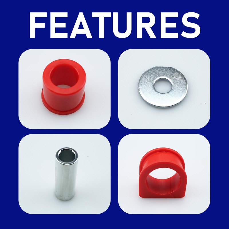 HANGFUSHO Rack And Pinion Bushing Set For Toyota 1996-2002 4Runner,1995-2004