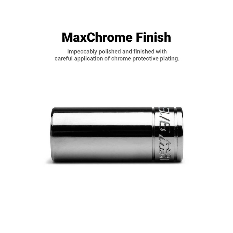 Capri Tools 3/8 in. Deep Socket, 3/8 in. Drive, 12-point,