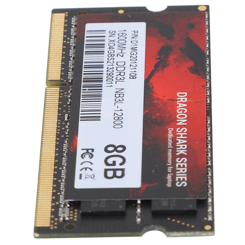 DDR3L RAM Slim Aluminum High Performance DDR3L‑1600MHz NB3L‑12800 Notebook Memory8GB