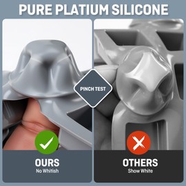 2 Pack Silicone food molds for harvest right freeze dryer medium trays, Silicone tray dividers for Harvest right freeze dryer accessories