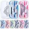 Zonon 6 Sets Math Geometry Kit Student 10 Pcs Shatterproof