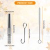 4 Pcs Maple Tree Syrup Tapping Kit, Including 4 Stainless