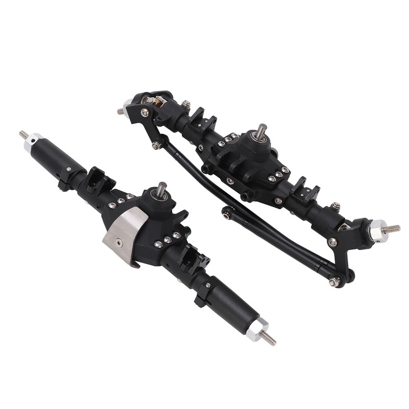RC Front Rear Axles Complete Set Metal Assembly Kit Axle