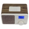 Jensen JCR-315 JCR-315 Digital AM/FM Dual-Alarm Clock Radio with Wood