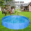 Collapsible Sprinklers Pool for Pet - Foldable Dog Pool for