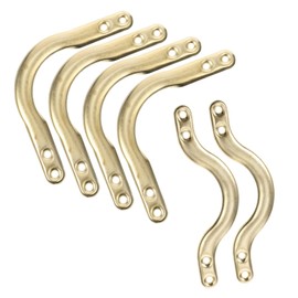 Abaodam 6pcs Corner Pool Table Pockets Billiards Net Replacement Durable Iron Corner Brackets for Snooker Tables Easy Installation Space Saving Design for Pool Accessories